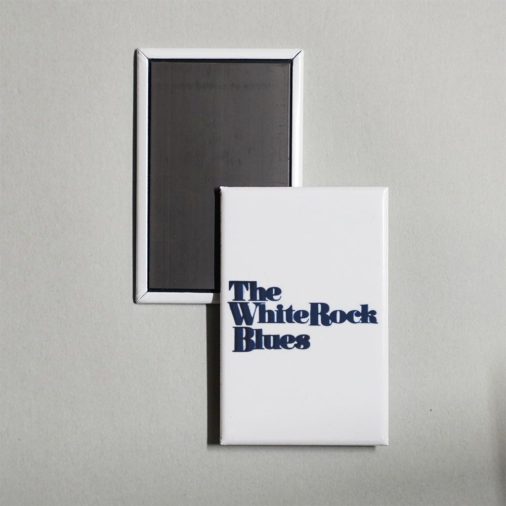 The White Rock Blues Mini Movie Fridge Magnet