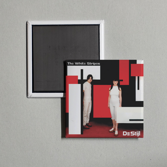 The White Stripes - De Stijl Album Cover Fridge Magnet