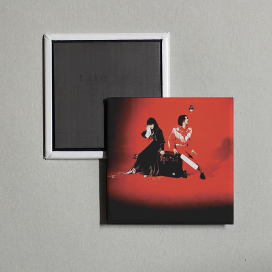 The White Stripes - Elephant Album Cover Fridge Magnet