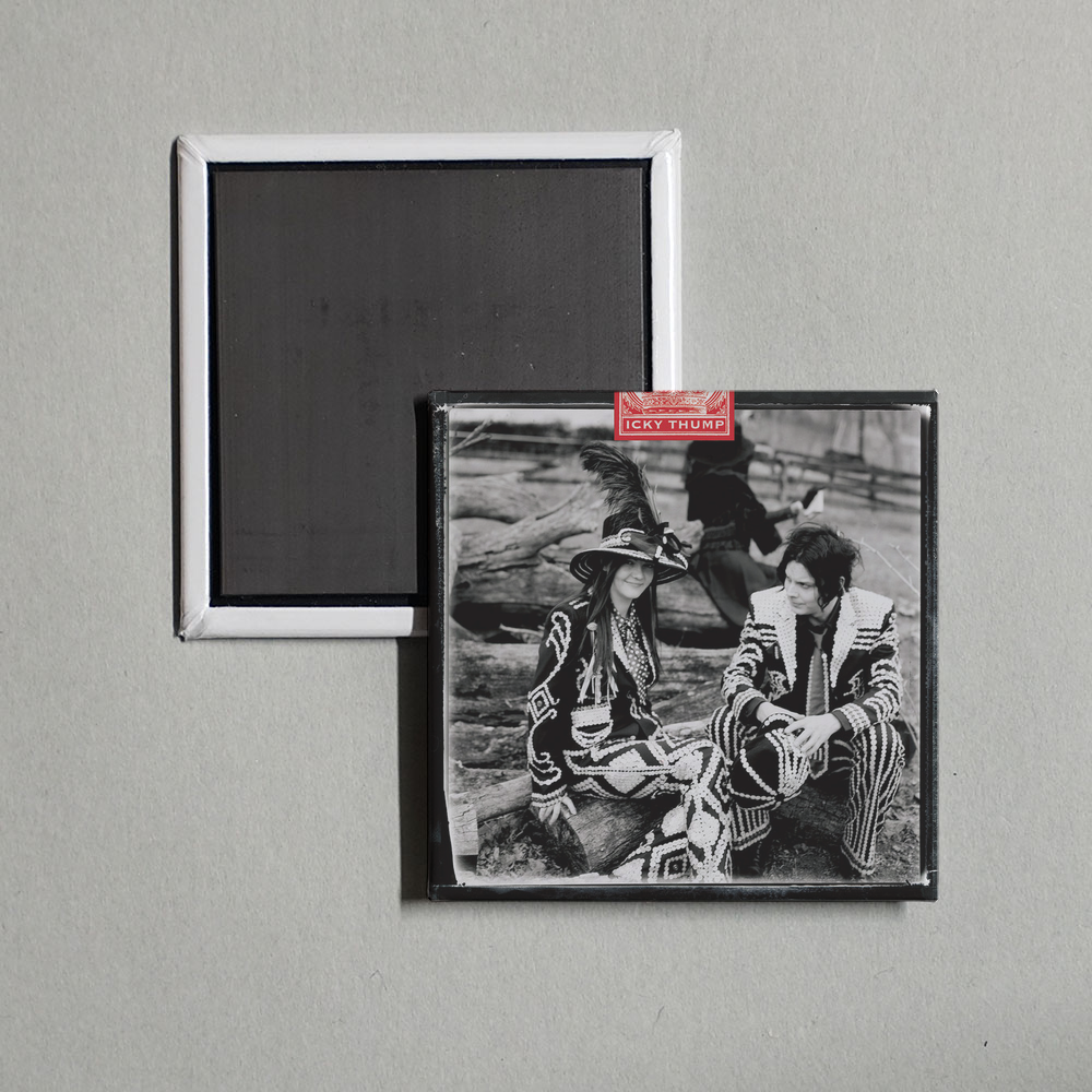 The White Stripes - Icky Thump Album Cover Fridge Magnet