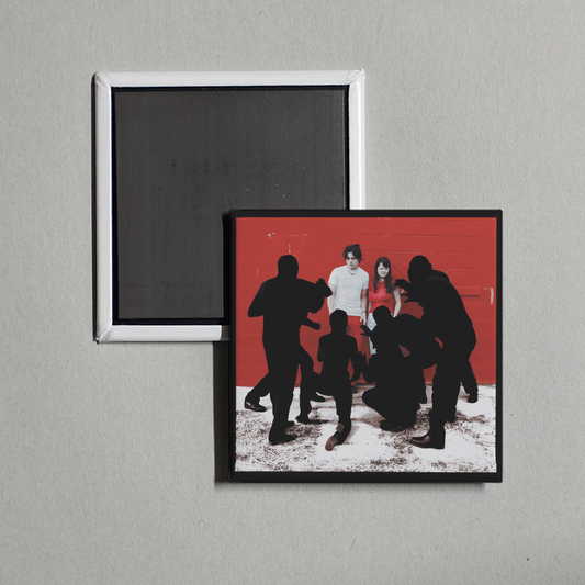 The White Stripes - White Blood Cells Album Cover Fridge Magnet