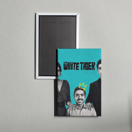 The White Tiger Mini Movie Fridge Magnet