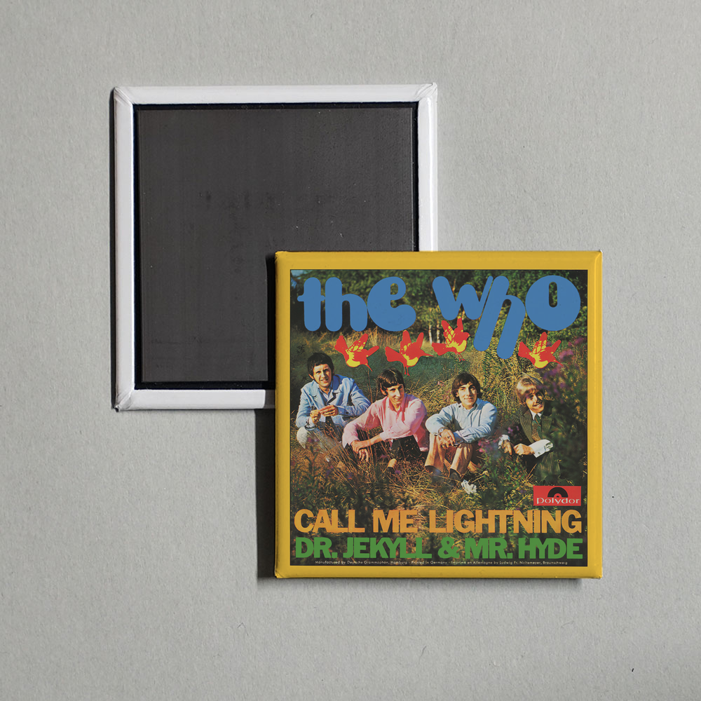 The Who - Call Me Lightning Album Cover Fridge Magnet