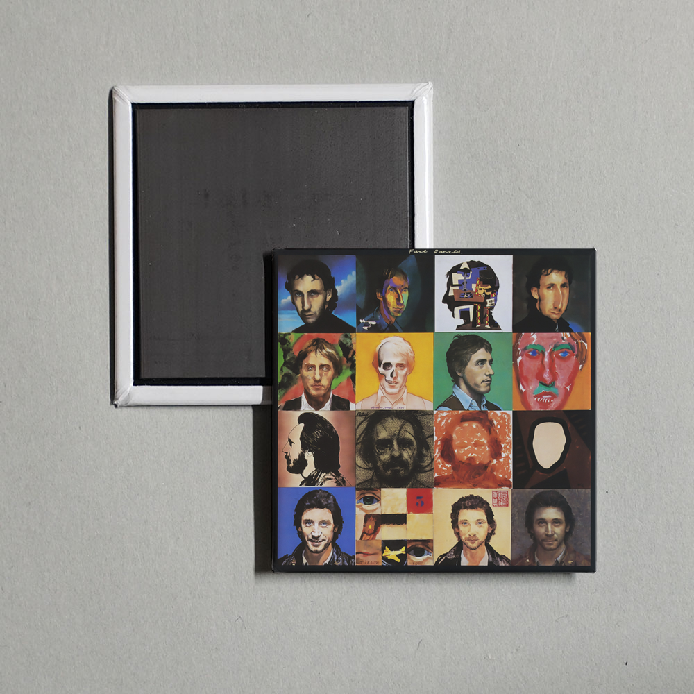 The Who - Face Dances Album Cover Fridge Magnet