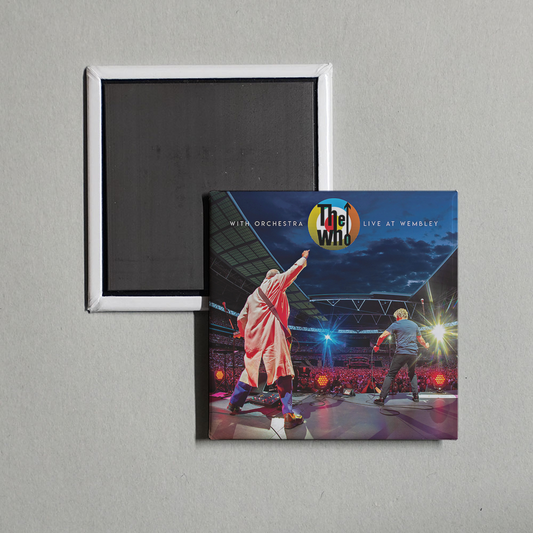 The Who - Live at Wembley Album Cover Fridge Magnet