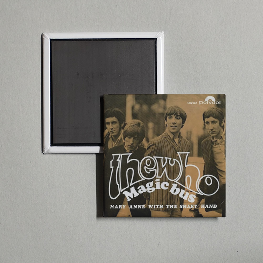The Who - Magic Bus [Single] alt Album Cover Fridge Magnet