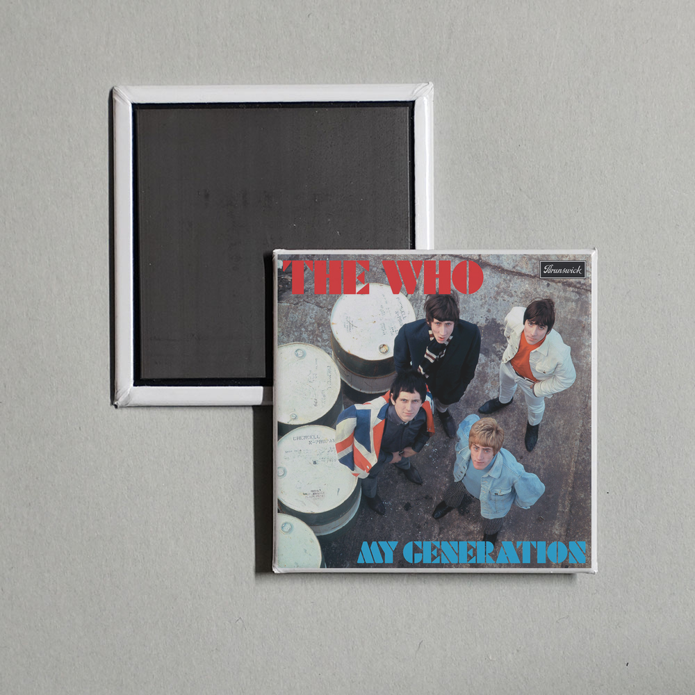 The Who - My Generation (Stereo Version) Album Cover Fridge Magnet