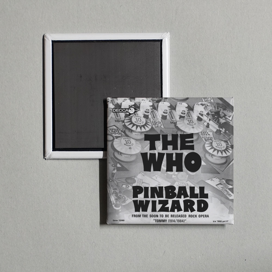 The Who - Pinball Wizard [Single] Album Cover Fridge Magnet