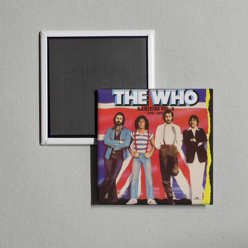 The Who - Rarities Vol 2 Album Cover Fridge Magnet