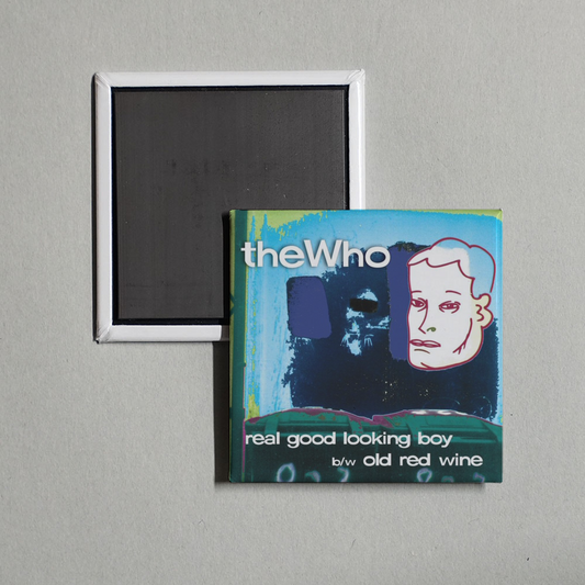 The Who - Real Good Looking Boy Old Red Wine Album Cover Fridge Magnet