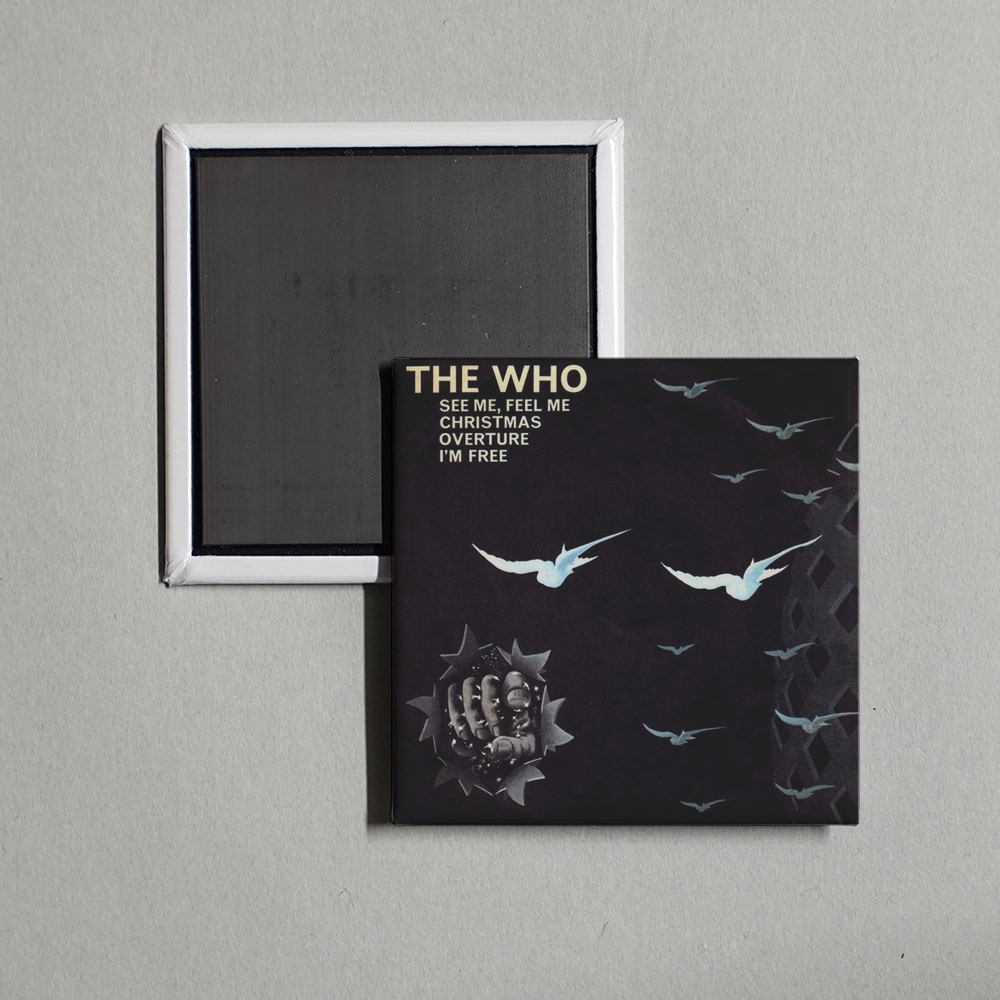 The Who - See Me Feel Me [Single] Album Cover Fridge Magnet