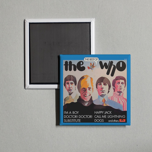 The Who - The Best of The Who Album Cover Fridge Magnet
