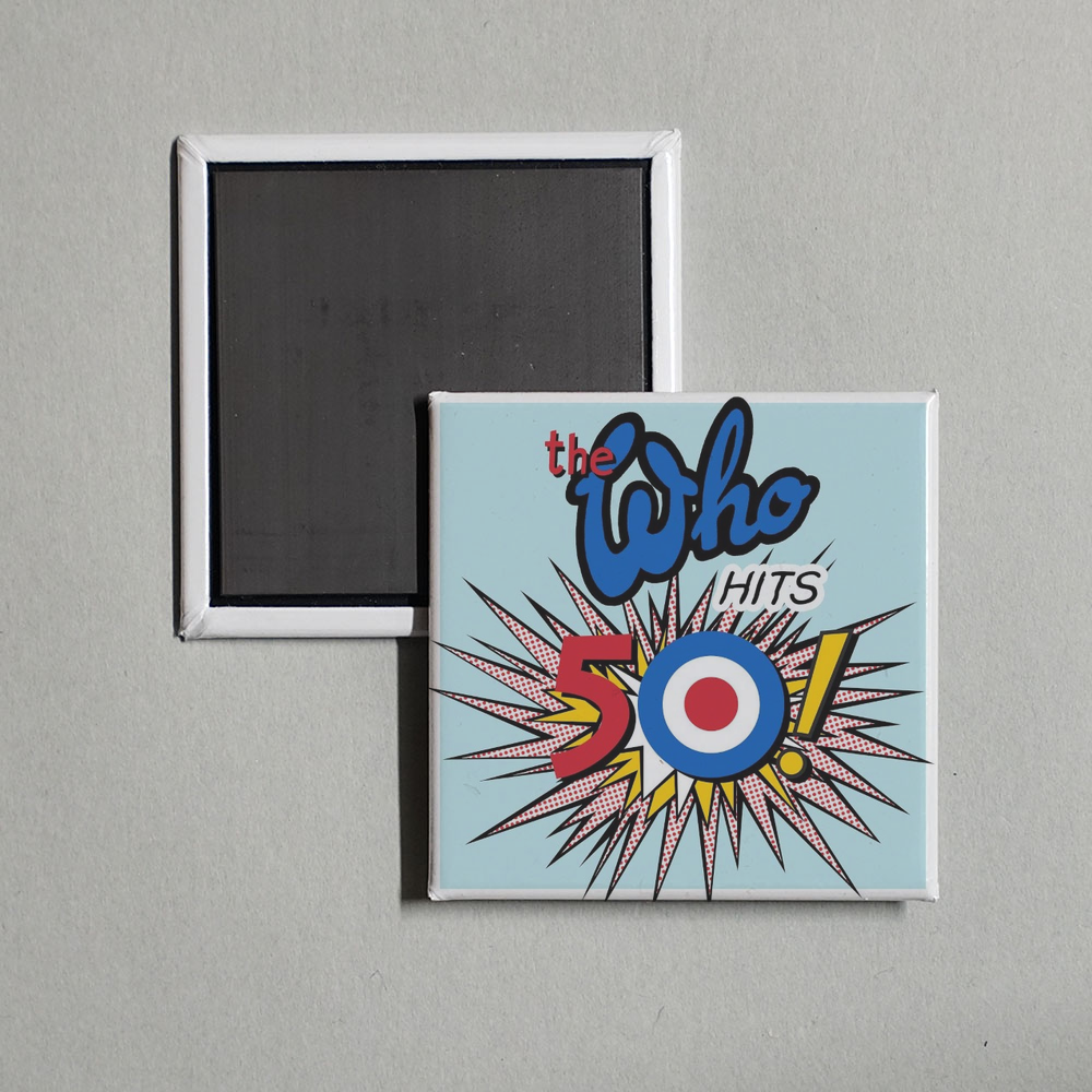 The Who - The Who Hits 50 Album Cover Fridge Magnet