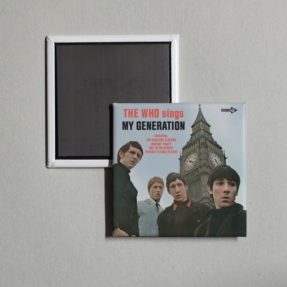 The Who - The Who Sings My Generation Album Cover Fridge Magnet