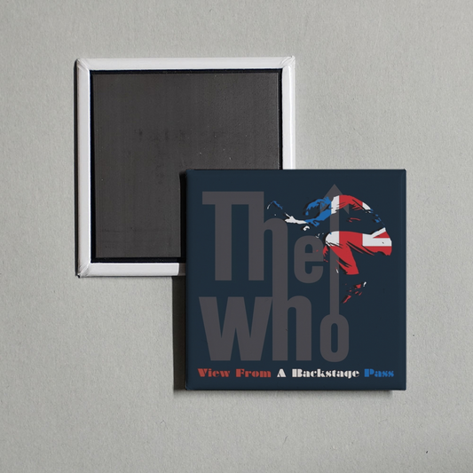 The Who - View from a Backstage Pass Album Cover Fridge Magnet