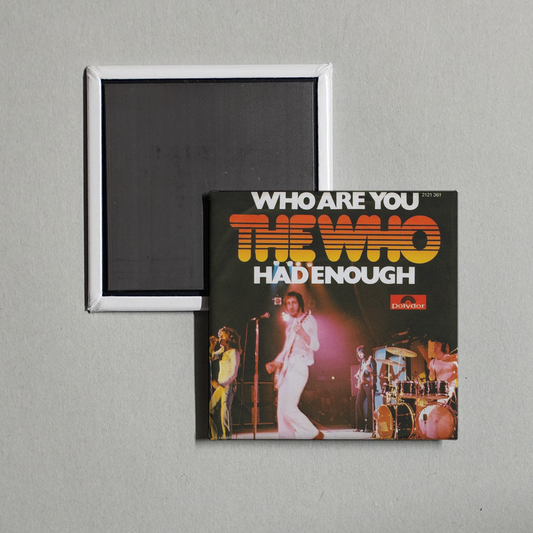 The Who - Who Are You [Single] Album Cover Fridge Magnet