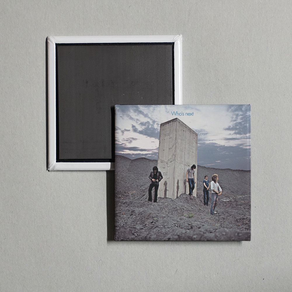 The Who - Who's Next (Deluxe Edition) Album Cover Fridge Magnet