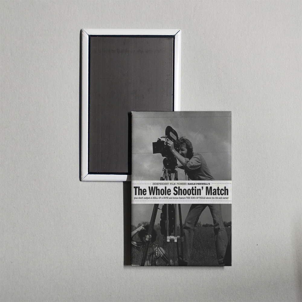 The Whole Shootin' Match Mini Movie Fridge Magnet