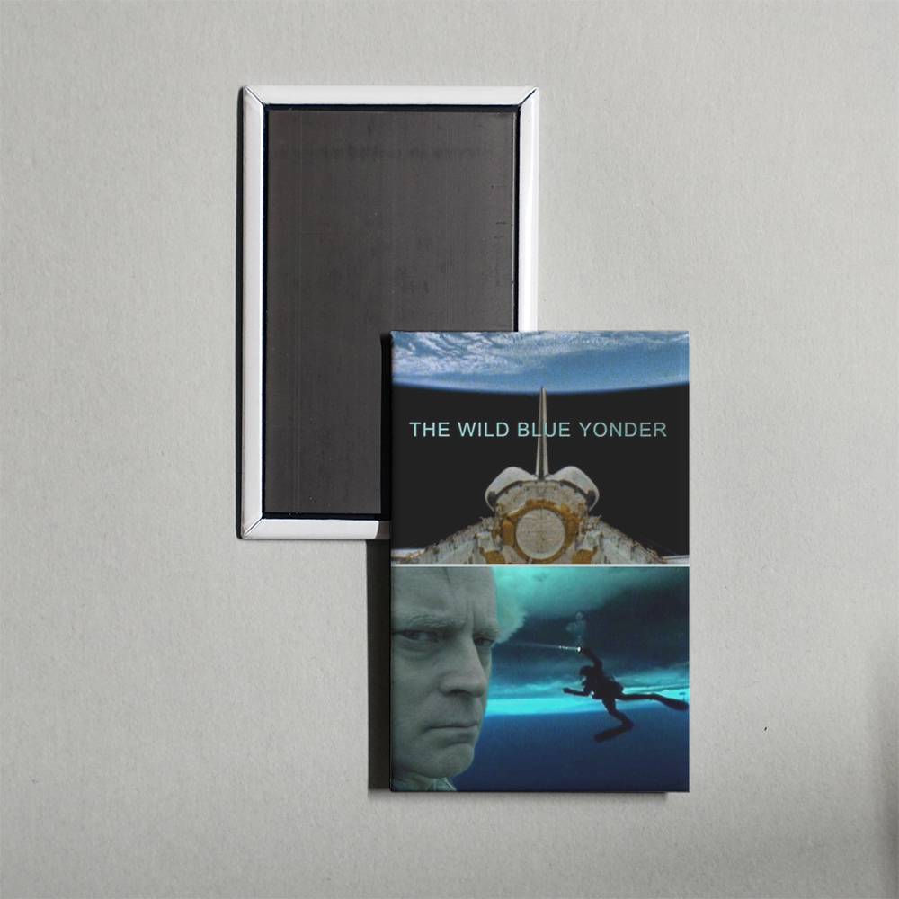 The Wild Blue Yonder Mini Movie Fridge Magnet