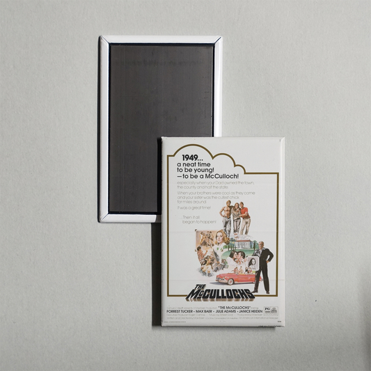 The Wild McCullochs Mini Movie Fridge Magnet