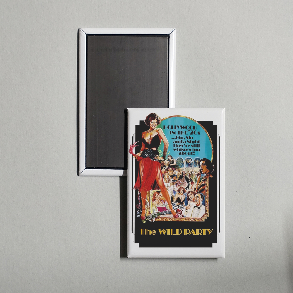 The Wild Party Mini Movie Fridge Magnet