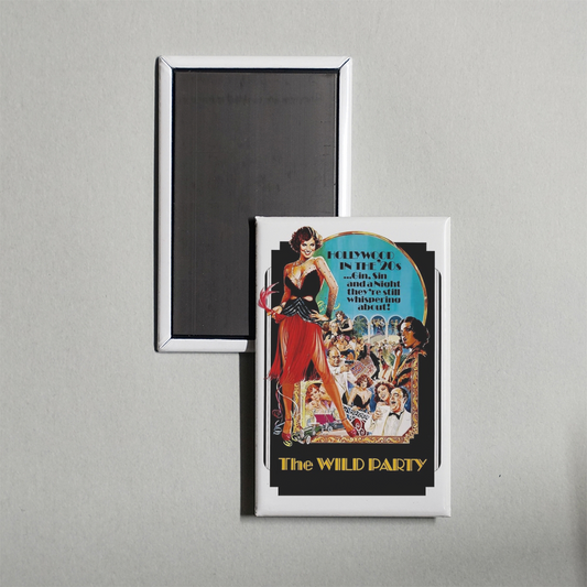 The Wild Party Mini Movie Fridge Magnet