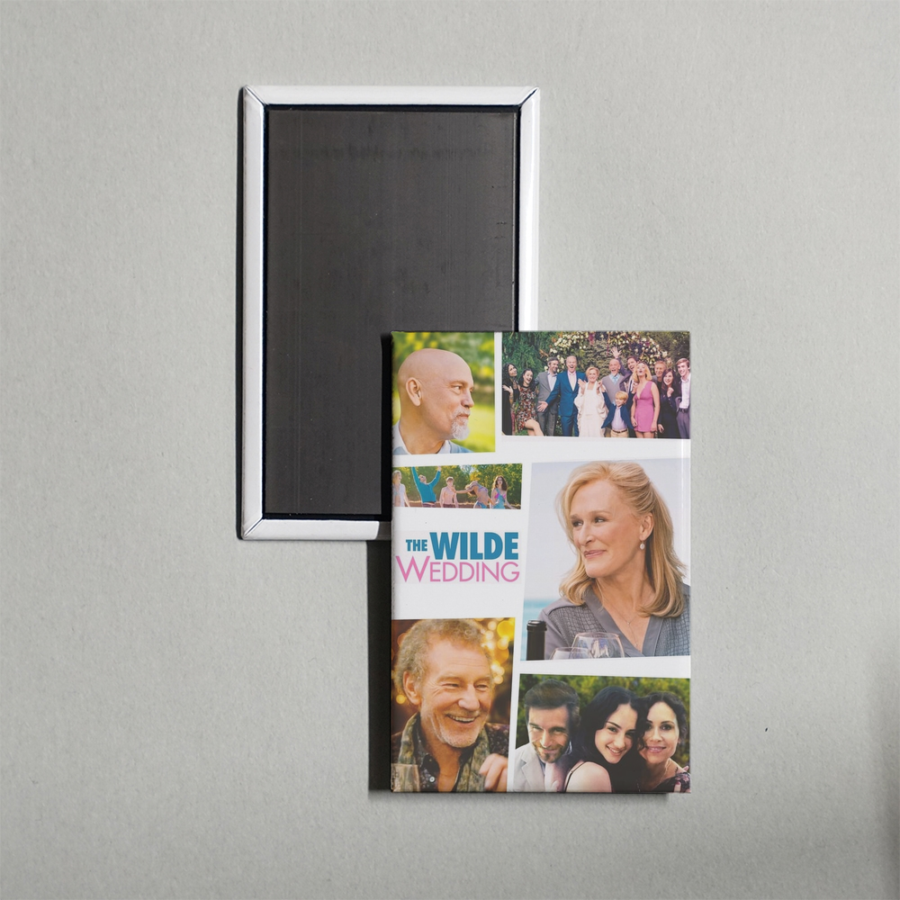 The Wilde Wedding Mini Movie Fridge Magnet