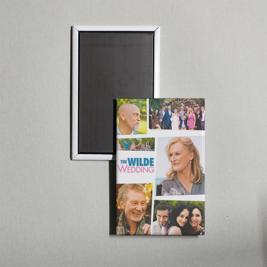 The Wilde Wedding Mini Movie Fridge Magnet