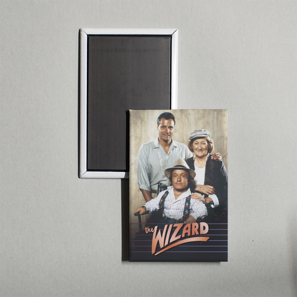 The Wizard TV Show Fridge Magnet