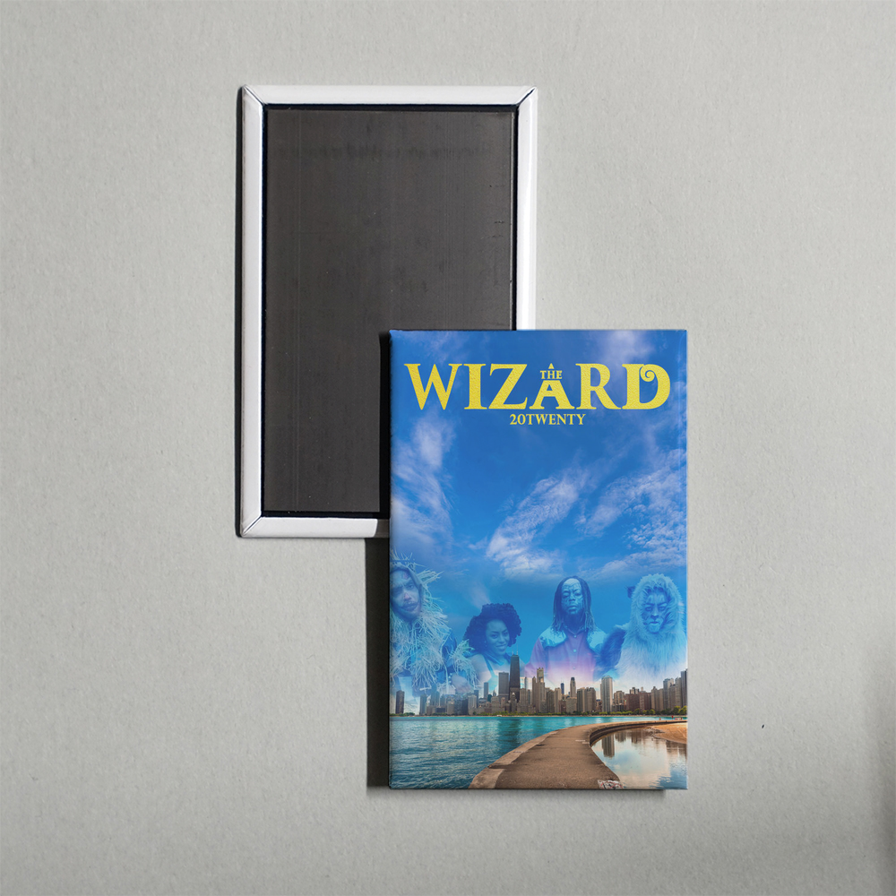 The Wizard 20Twenty Mini Movie Fridge Magnet