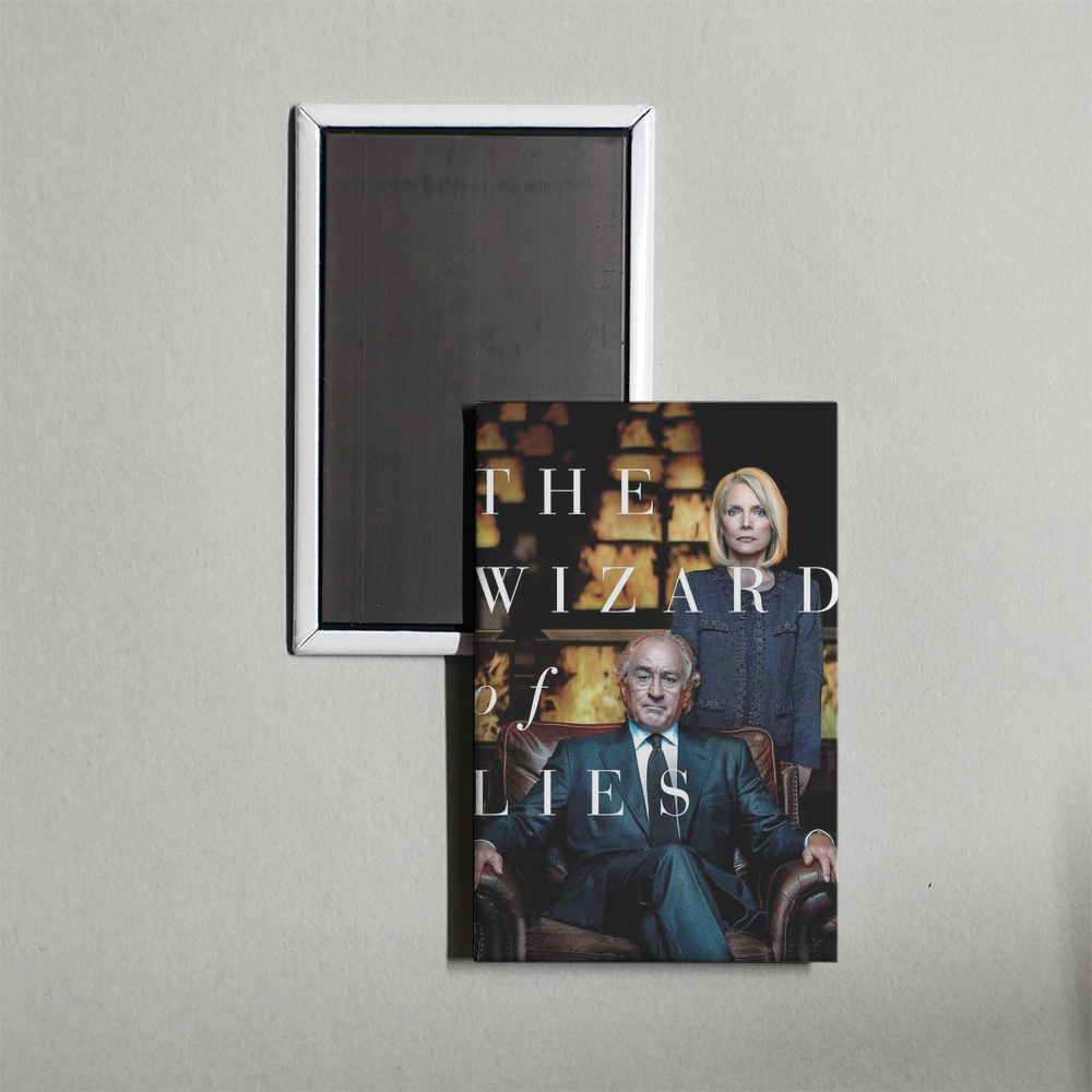 The Wizard of Lies Mini Movie Fridge Magnet