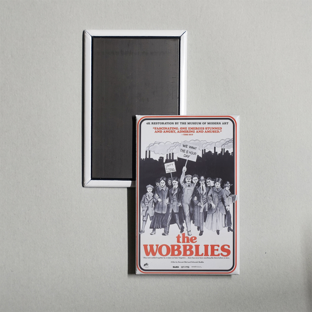 The Wobblies Mini Movie Fridge Magnet