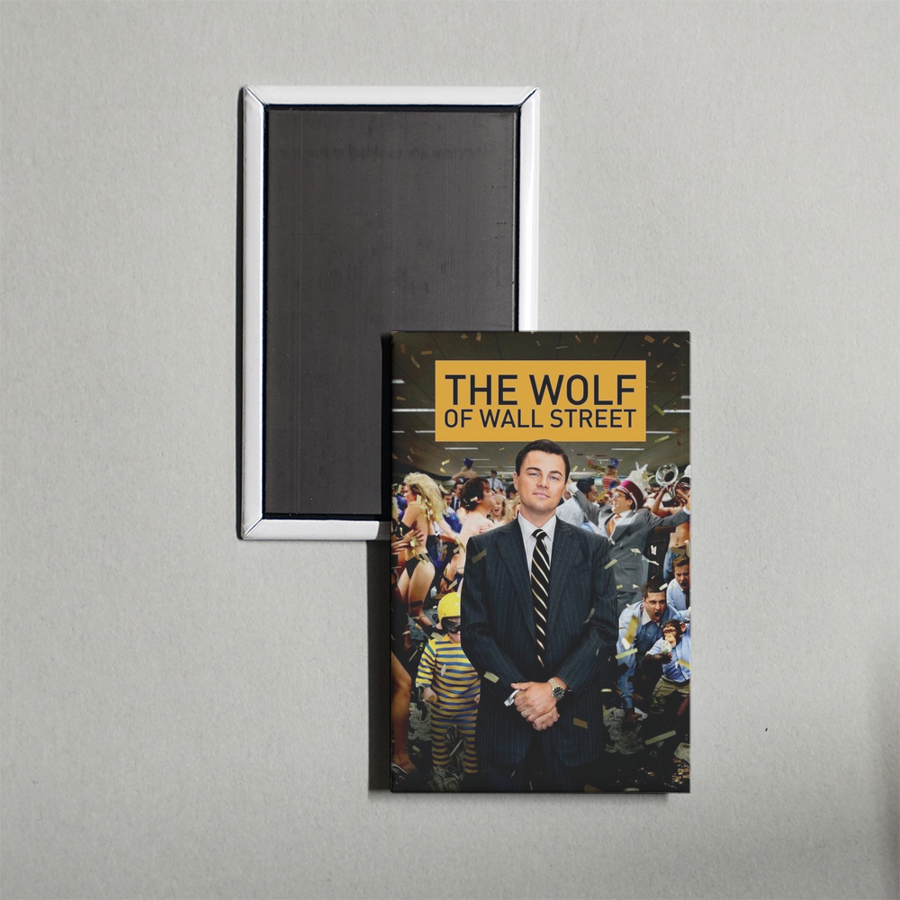The Wolf of Wall Street Mini Movie Fridge Magnet