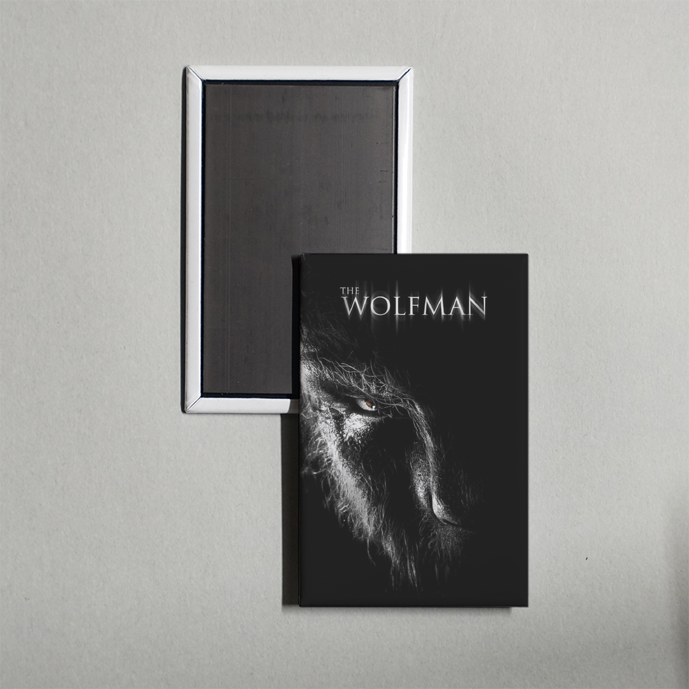 The Wolfman Mini Movie Fridge Magnet