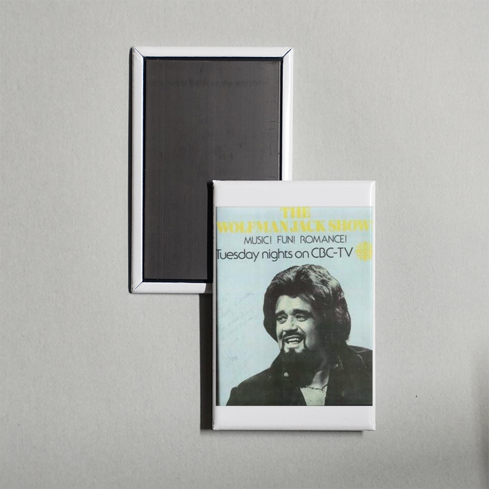 The Wolfman Jack Show TV Show Fridge Magnet