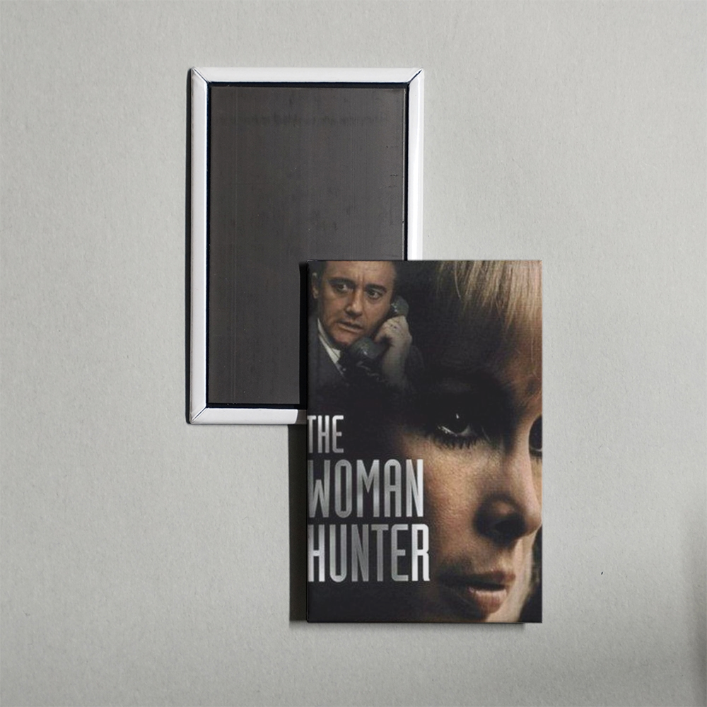 The Woman Hunter Mini Movie Fridge Magnet
