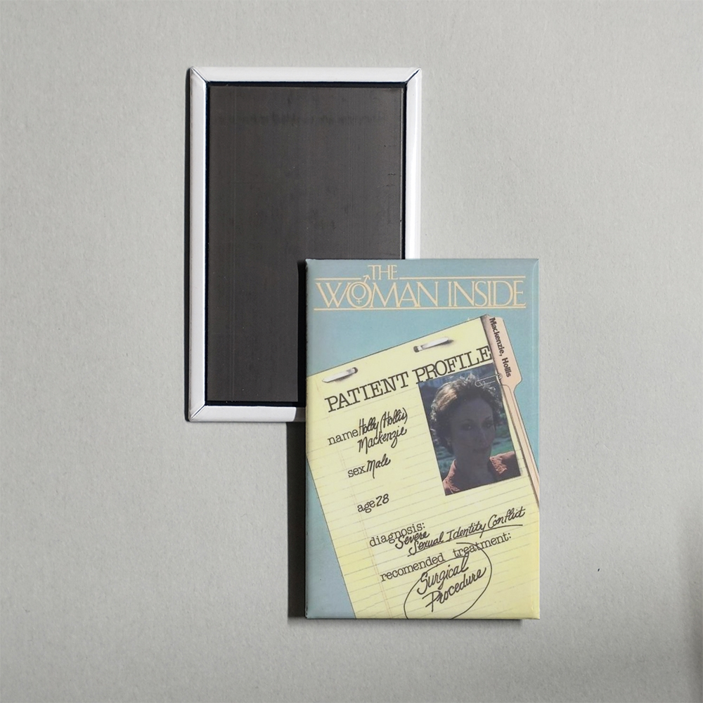 The Woman Inside Mini Movie Fridge Magnet