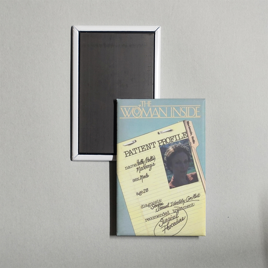 The Woman Inside Mini Movie Fridge Magnet