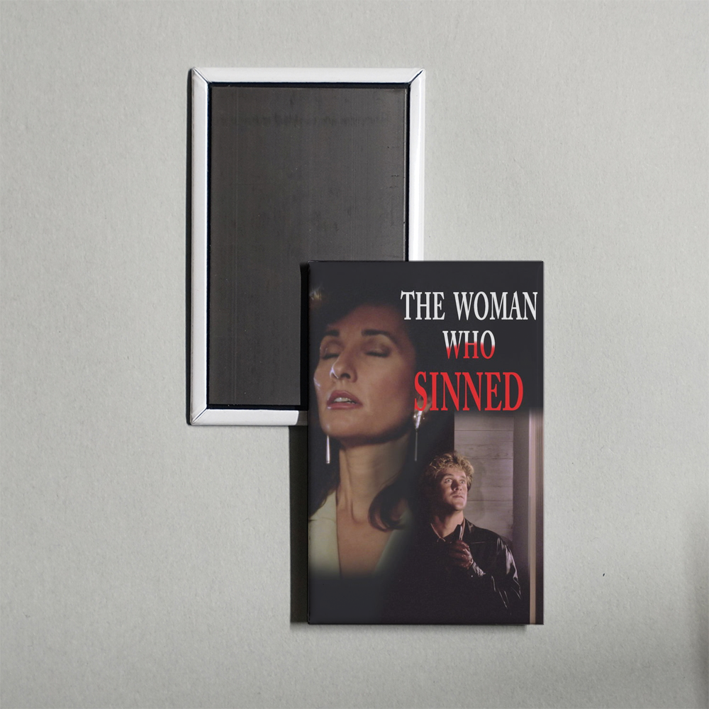 The Woman Who Sinned Mini Movie Fridge Magnet