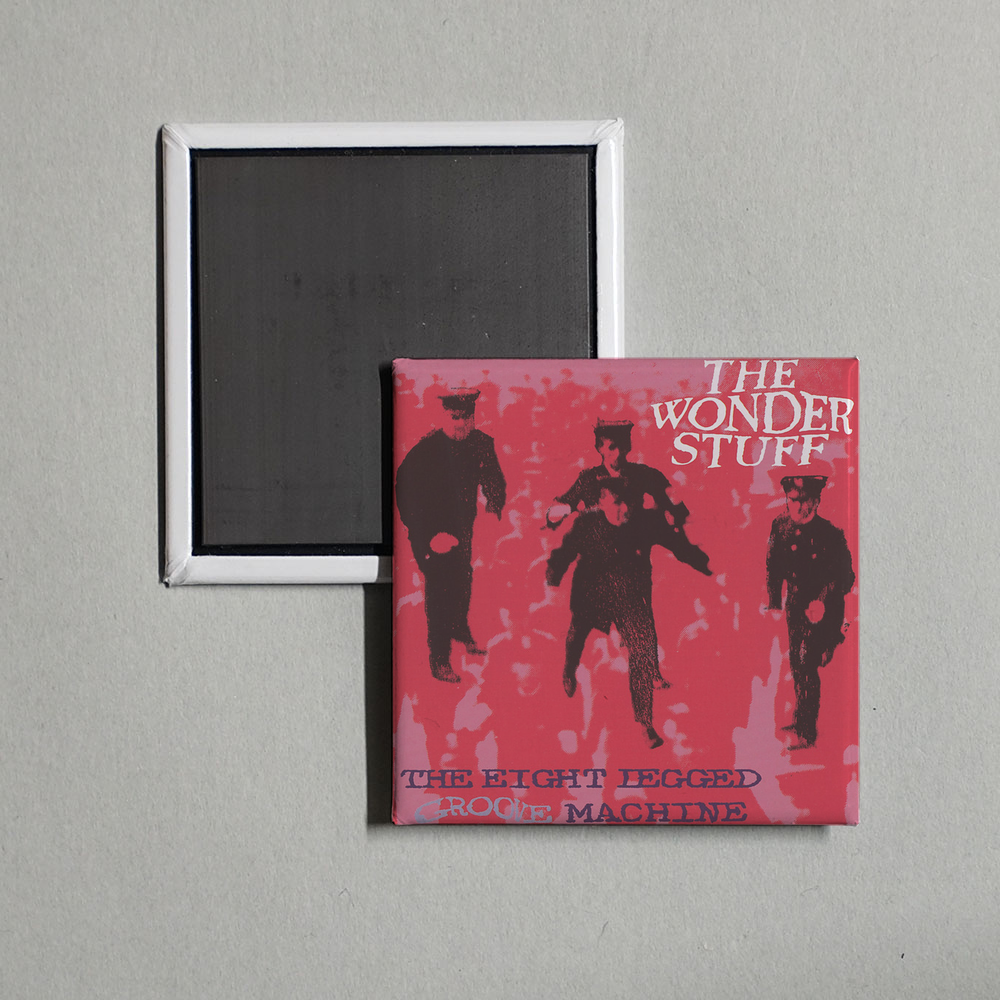 The Wonder Stuff - The Eight Legged Groove Machine Album Cover Fridge Magnet