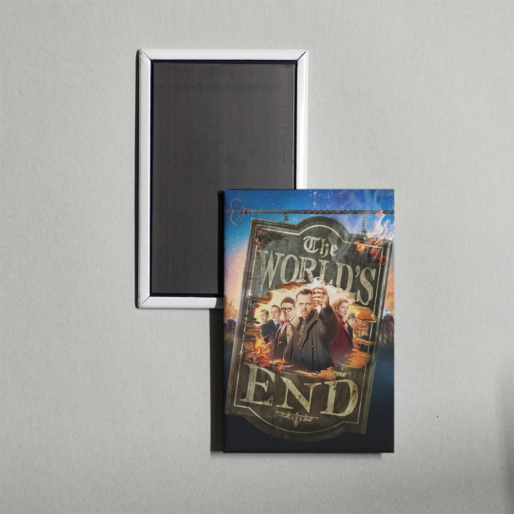 The World's End Mini Movie Fridge Magnet