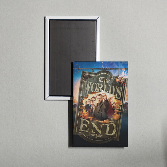 The World's End Mini Movie Fridge Magnet