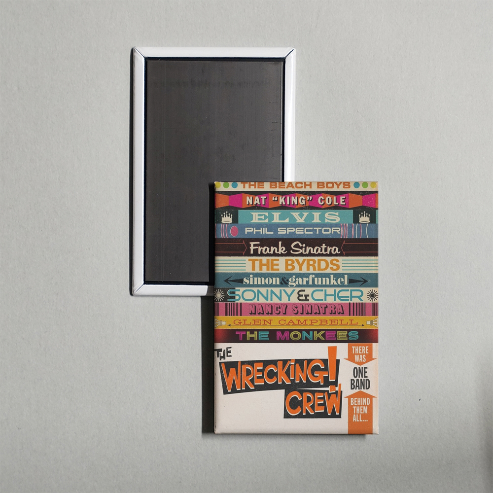 The Wrecking Crew Mini Movie Fridge Magnet