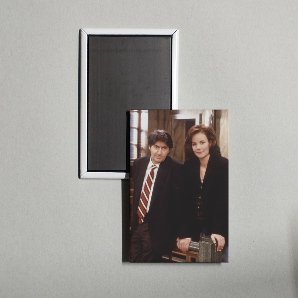 The Wright Verdicts TV Show Fridge Magnet