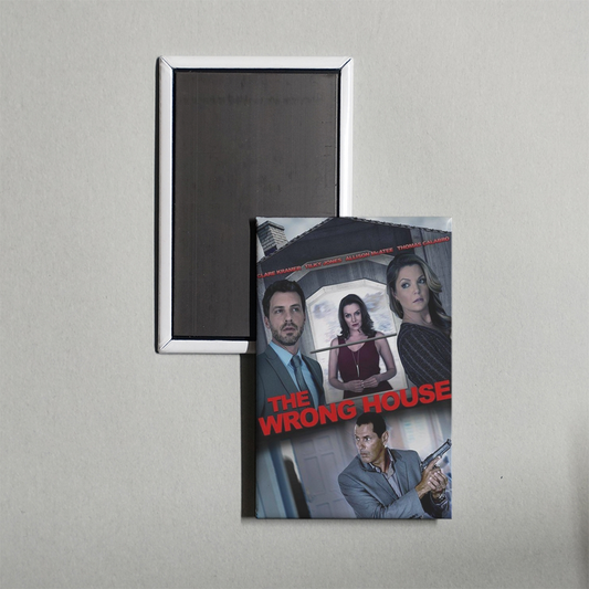 The Wrong House Mini Movie Fridge Magnet