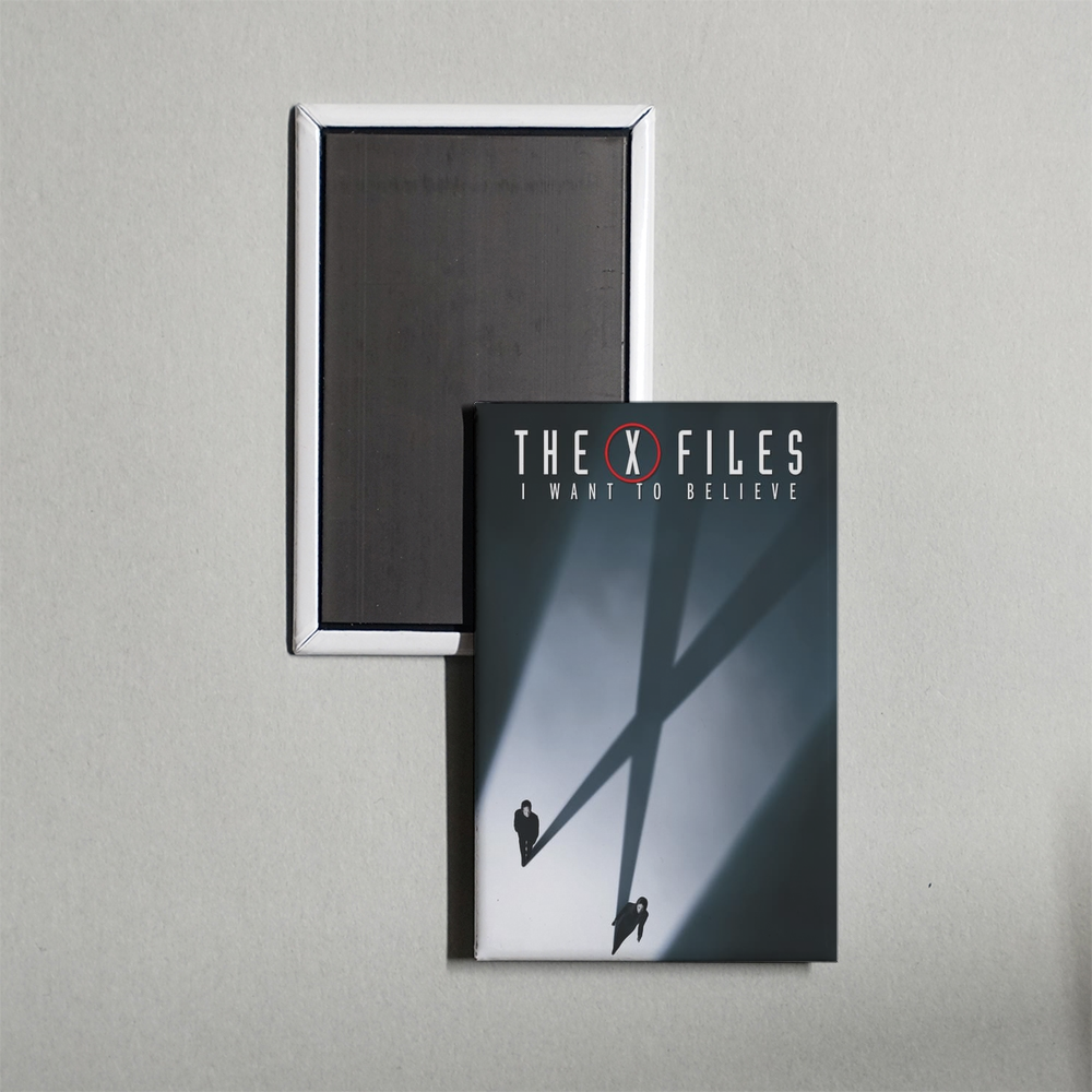 The X Files I Want to Believe Mini Movie Fridge Magnet