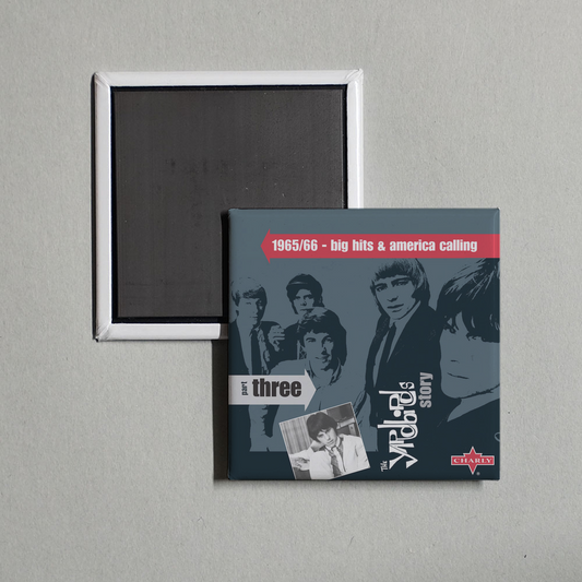 The Yardbirds - The Yardbirds Story - Pt. 3 - 196566 - Big Hits & America Calling Album Cover Fridge Magnet