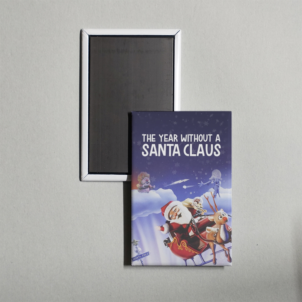 The Year Without a Santa Claus Mini Movie Fridge Magnet