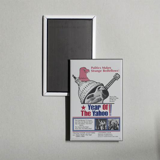 The Year of the Yahoo! Mini Movie Fridge Magnet