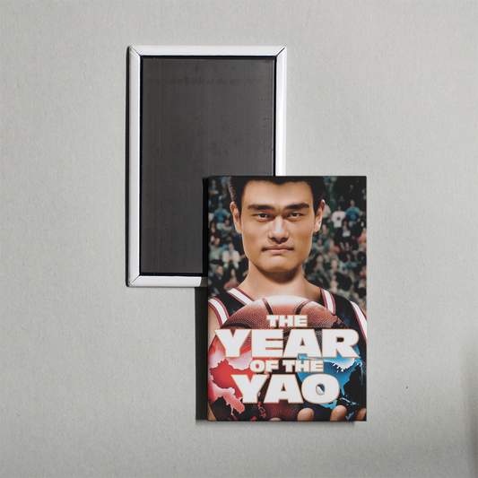 The Year of the Yao Mini Movie Fridge Magnet